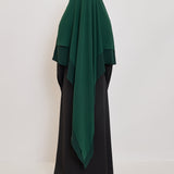 Khimar Sana - Long double volants médine