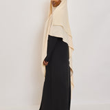 Khimar Sana - Long double volants médine