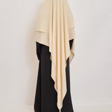 Khimar Sana - Long double volants médine
