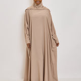 Jilbab Wendie - 1 Piece microfiber hood