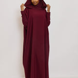 Jilbab Wendie - 1 Piece microfiber hood