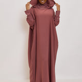 Jilbab Wendie - 1 Piece microfiber hood