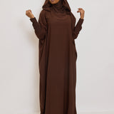 Jilbab Wendie - 1 Piece microfiber hood