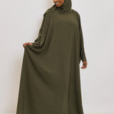 Jilbab Wendie - 1 Piece microfiber hood