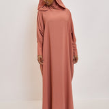 Jilbab Wendie - 1 Piece microfiber hood