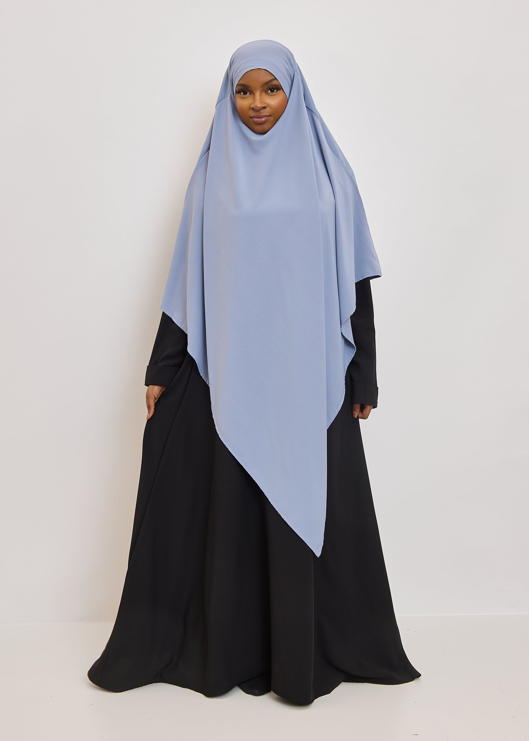 Khimar Sana - Long double volants médine