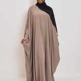 Abaya Manar - Soie de médine avec zip