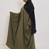 Abaya Manar - Soie de médine avec zip