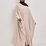 Abaya Manar - Soie de médine avec zip