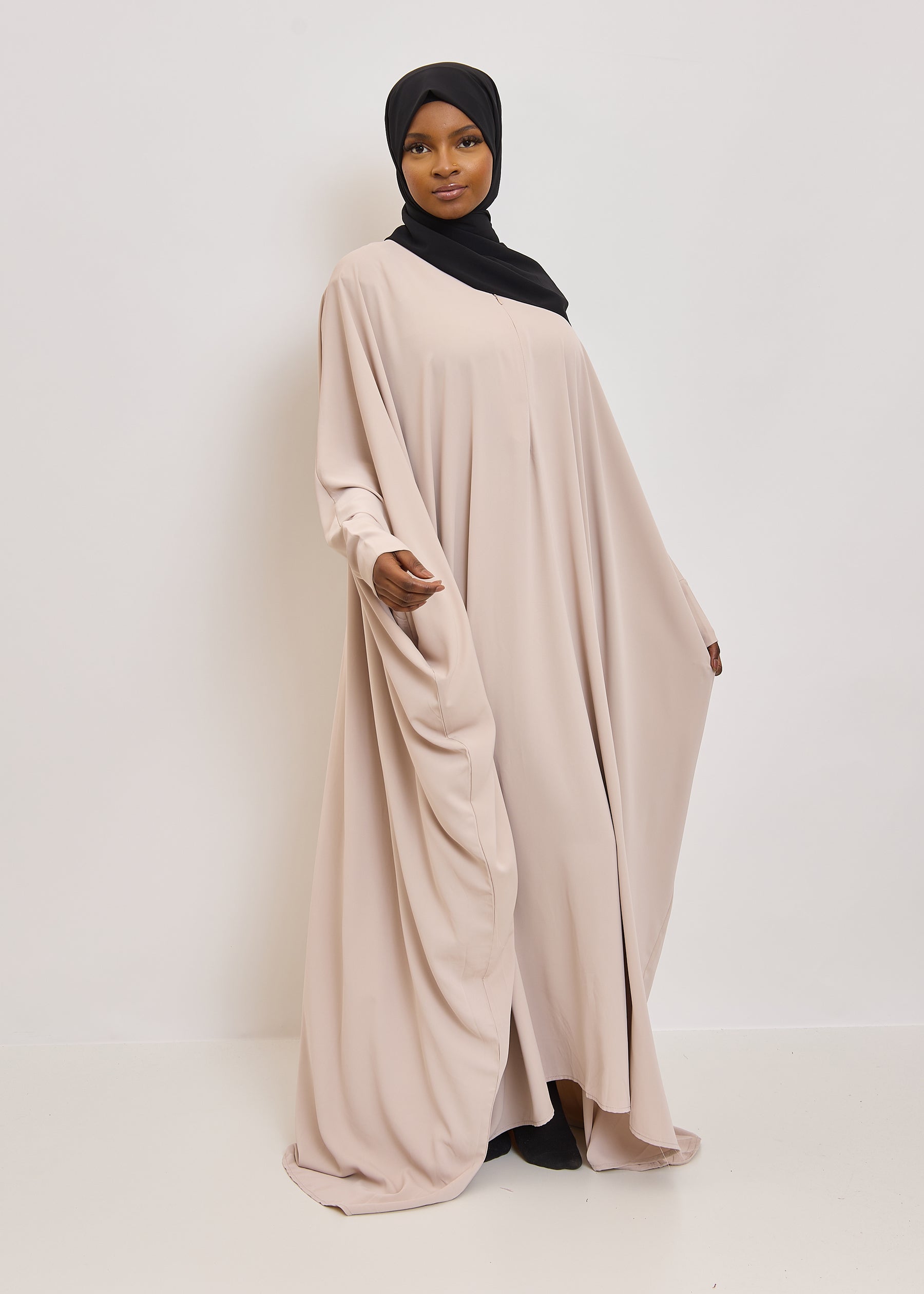 Abaya Manar - Soie de médine avec zip
