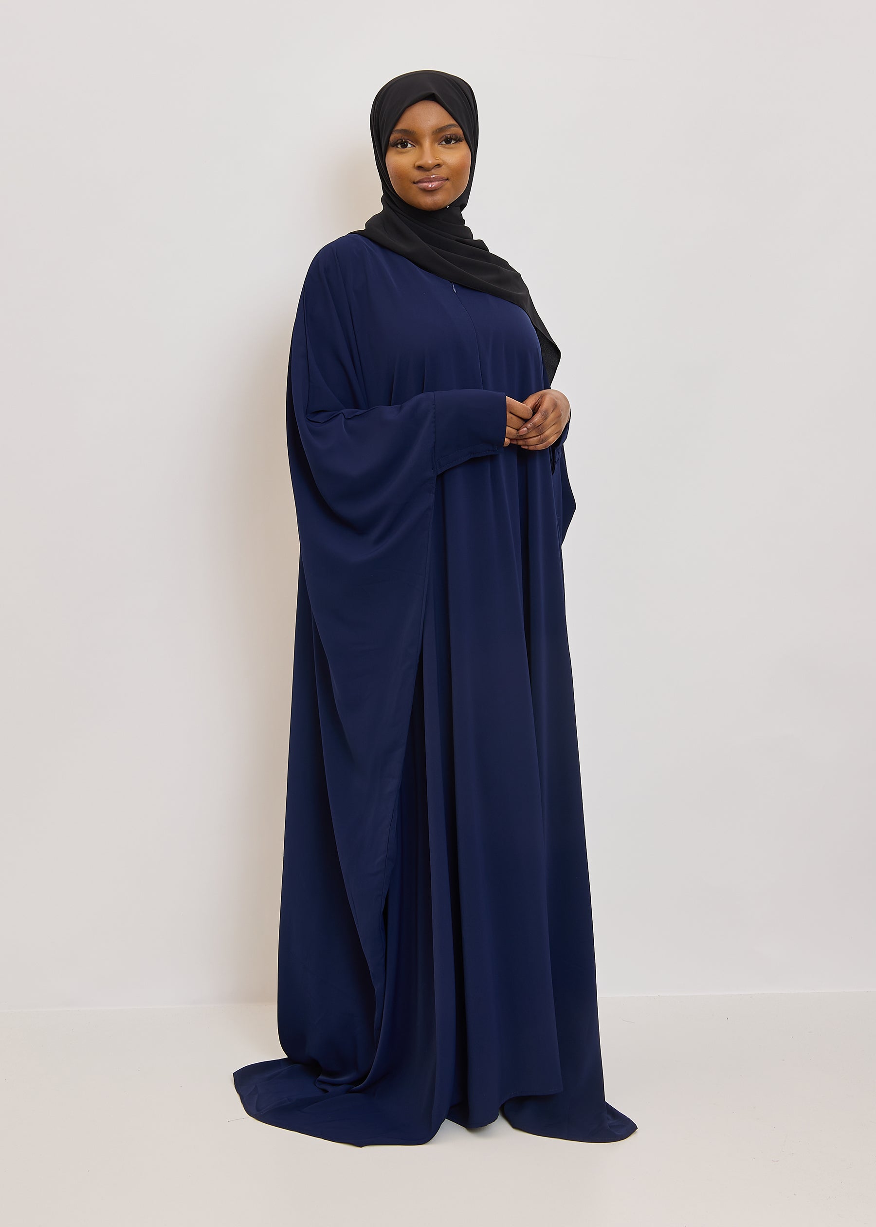Abaya Manar - Soie de médine avec zip