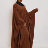 Abaya Manar - Soie de médine avec zip