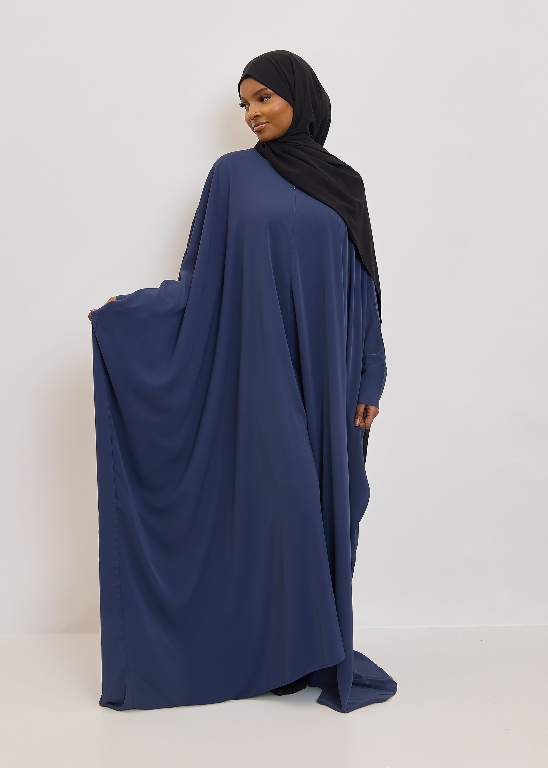 Abaya Manar - Soie de médine avec zip