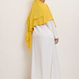 Khimar Salwa - Short double ruffles medina