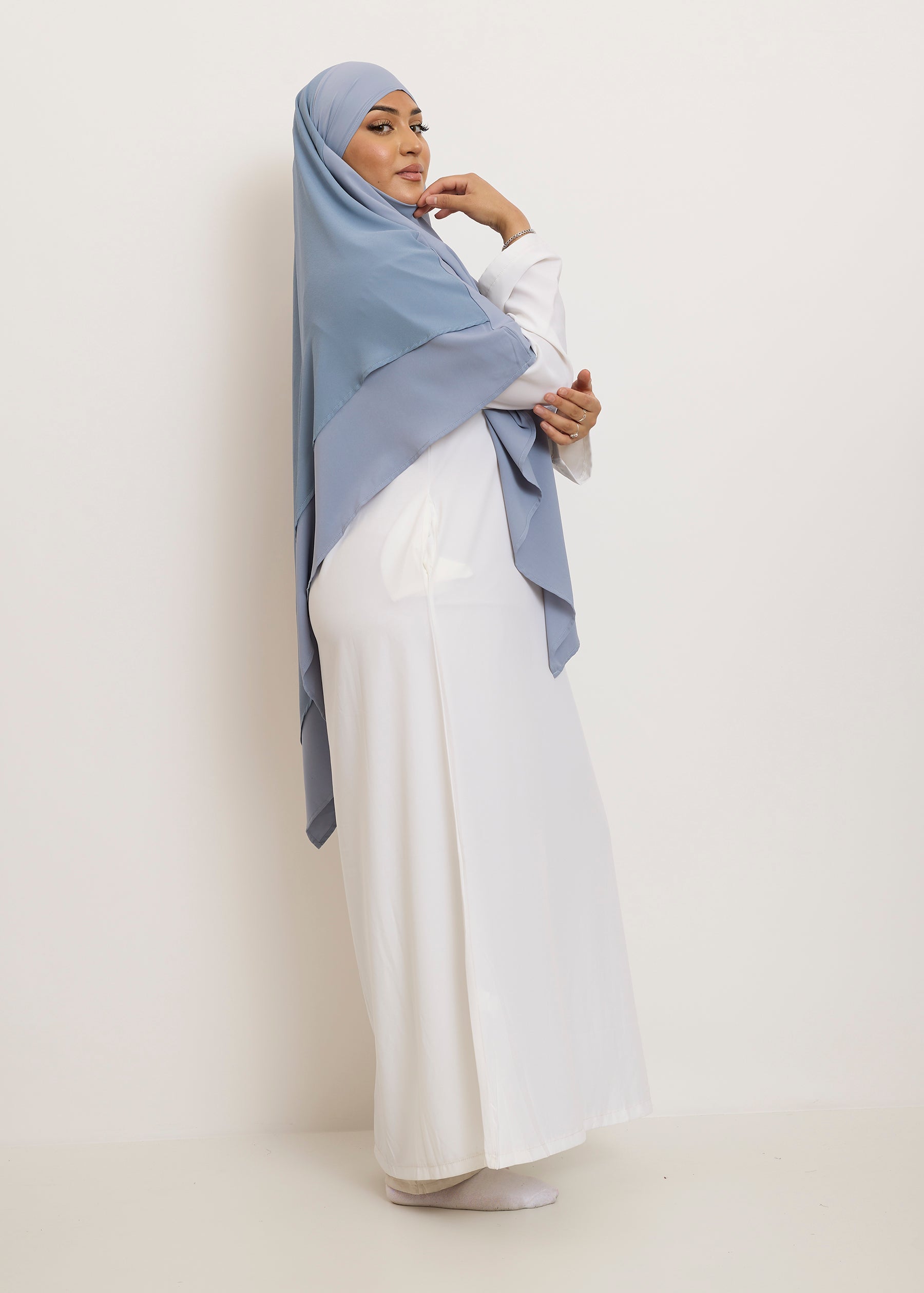 Khimar Salwa - Court double volants médine