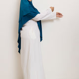 Khimar Salwa - Short double ruffles medina