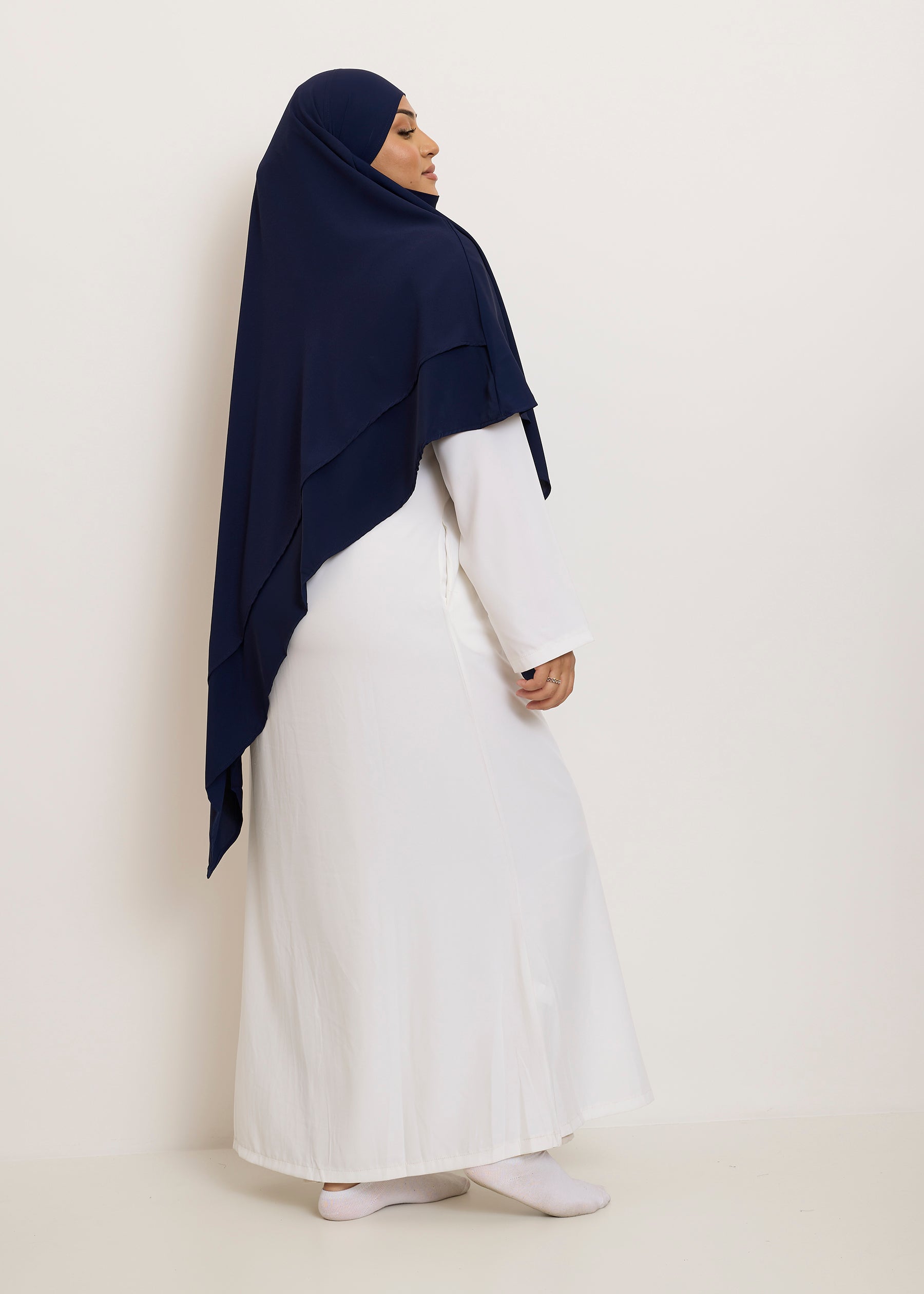 Khimar Salwa - Court double volants médine