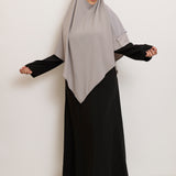 Khimar Salwa - Short double ruffles medina