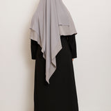 Khimar Salwa - Short double ruffles medina