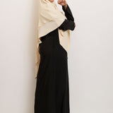 Khimar Salwa - Short double ruffles medina