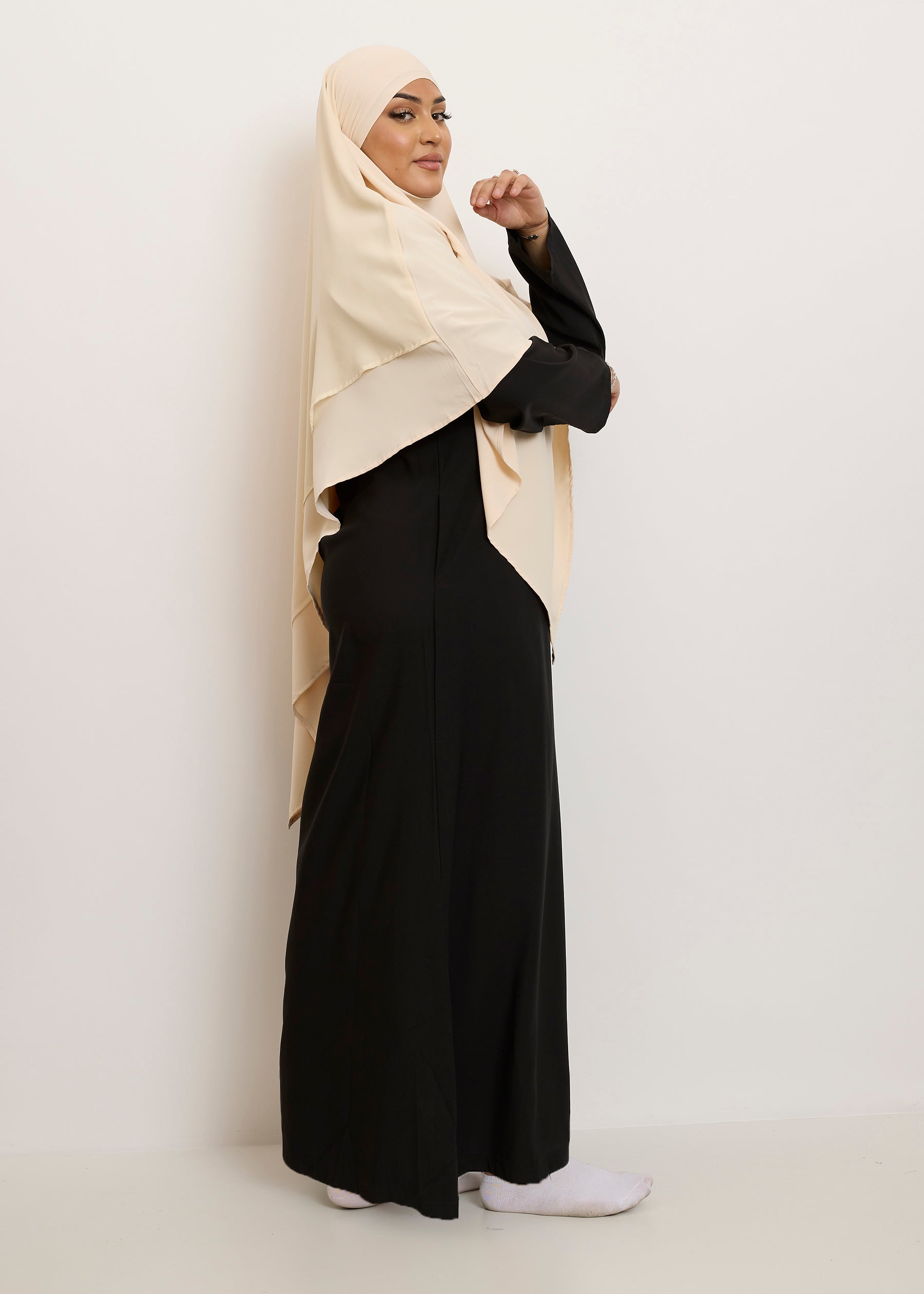 Khimar Salwa - Court double volants médine