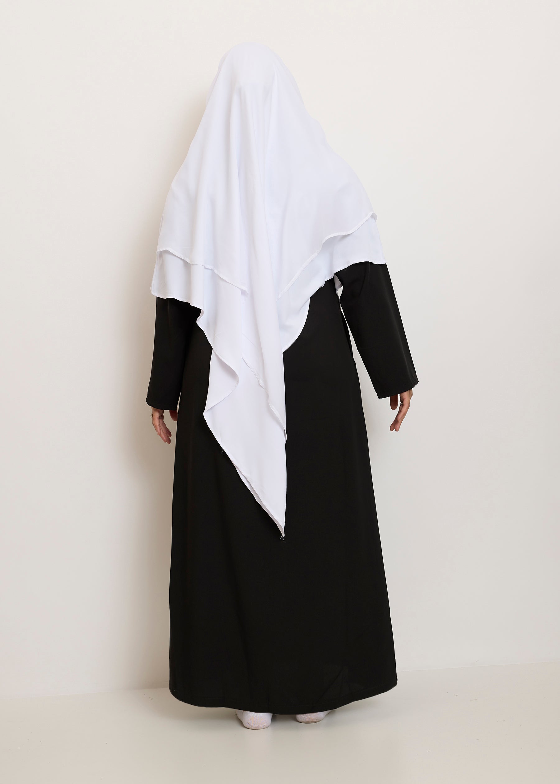 Khimar Salwa - Court double volants médine