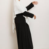 Khimar Salwa - Short double ruffles medina
