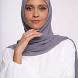 Hijab - Mousseline plissé