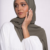 Hijab - Mousseline plissé