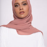Hijab - Mousseline plissé