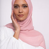 Hijab - Mousseline plissé