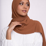 Hijab - Mousseline plissé