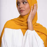 Hijab - Mousseline plissé