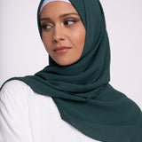Hijab - Mousseline plissé